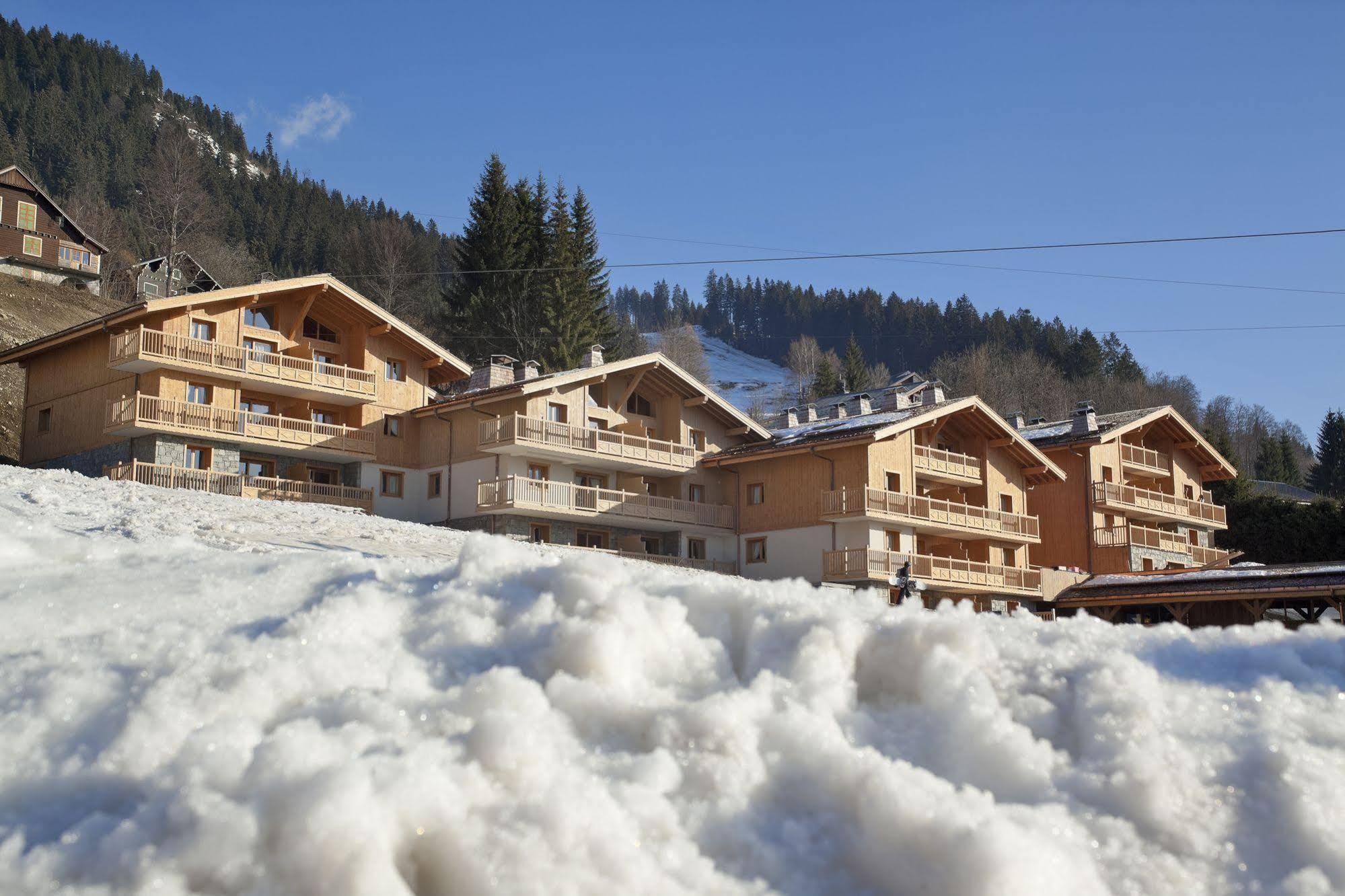 Cgh Residences & Spas Les Chalets De Jouvence Les Carroz d'Araches Dış mekan fotoğraf